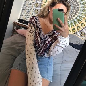 Aztec open front top